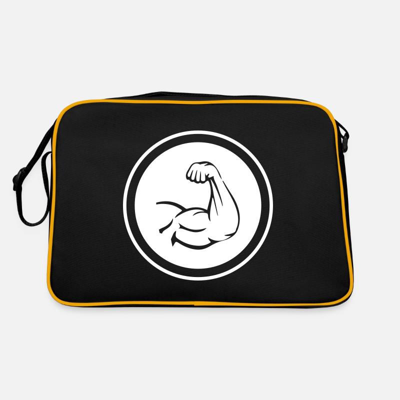 Arm Muscles Biceps Retro Bag