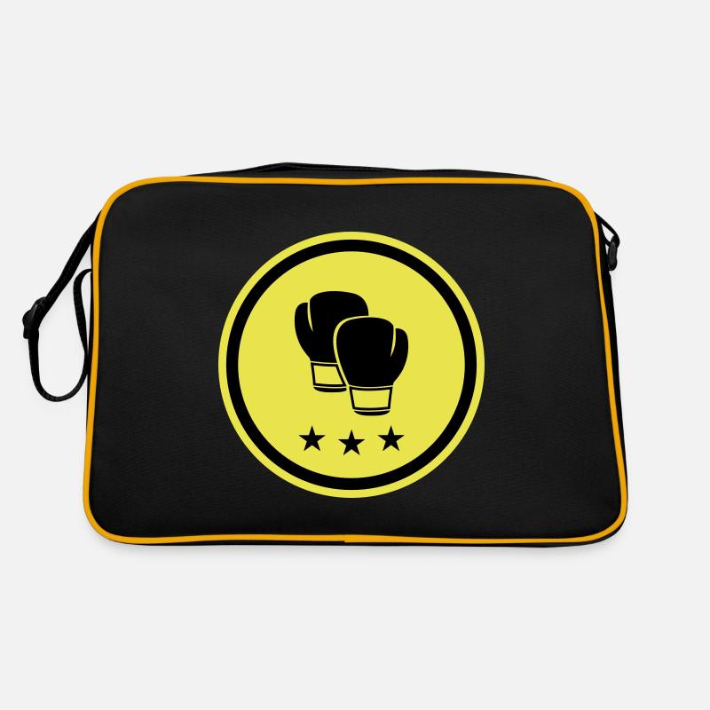 Boxhandschuhe Retro Tasche