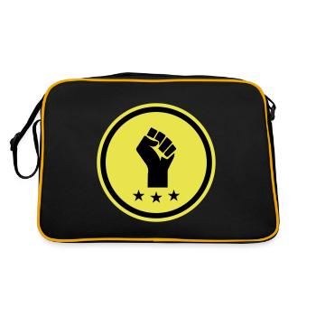 Main Faust - Sac Retro - noir/or - Dos
