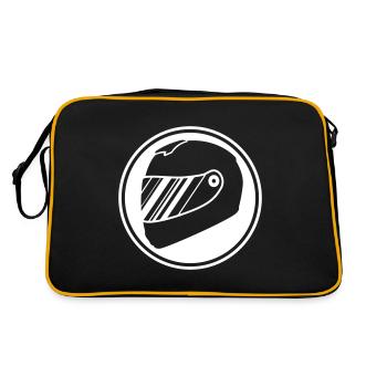 Course de barre de course - Sac Retro - noir/or - Dos