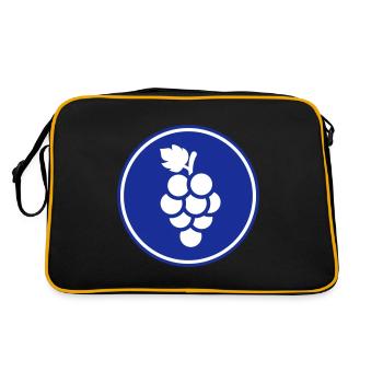 raisins - Sac Retro - noir/or - Dos