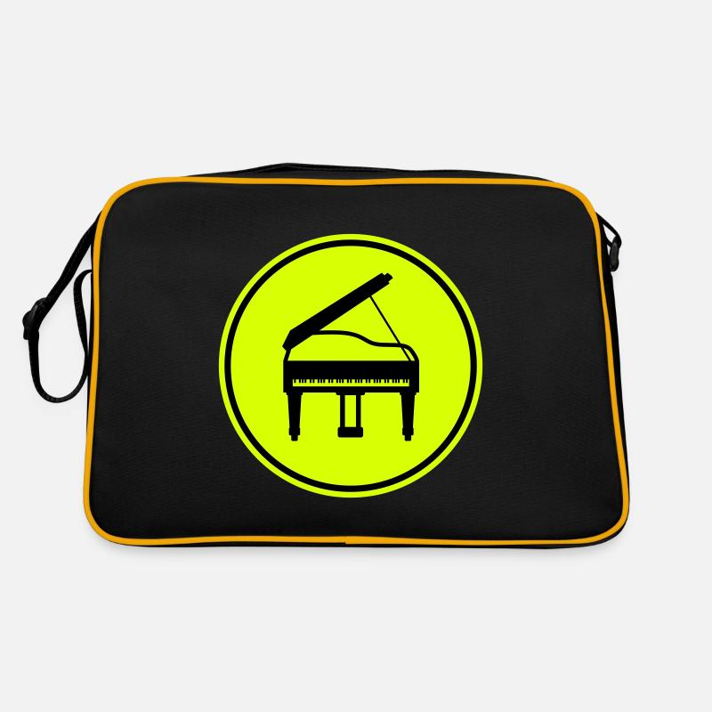 Klavier musik Retro Tasche