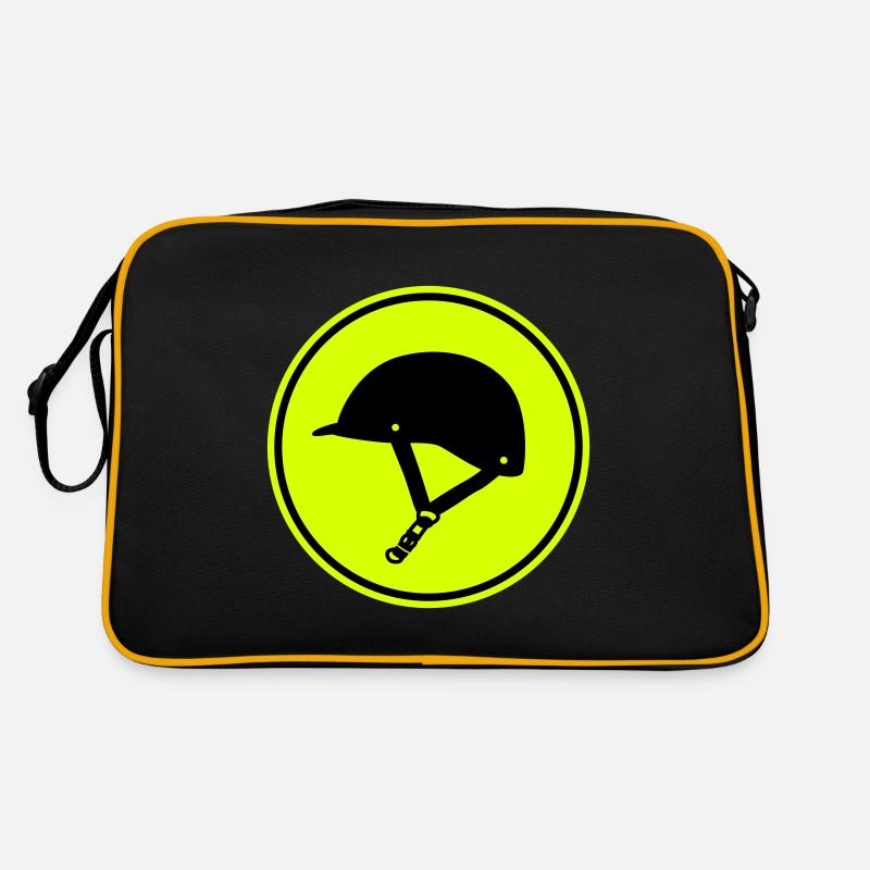Icône du chapeau équestre Sac Retro