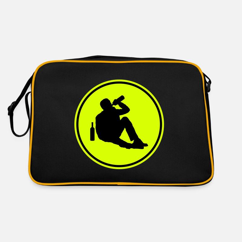 Boire de l’alcool homme Sac Retro