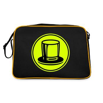 Cylinder Groom - Retro Bag - black/gold - Back