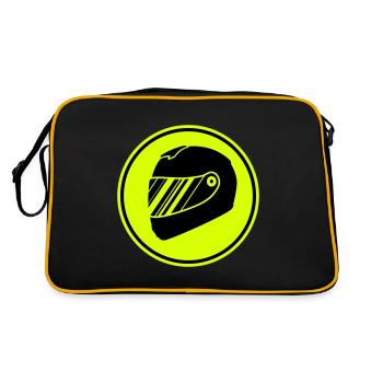 Course de barre de course - Sac Retro - noir/or - Dos