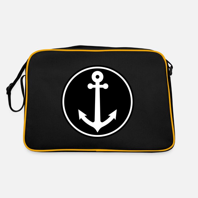 Symbole du capitaine d’ancre Sac Retro