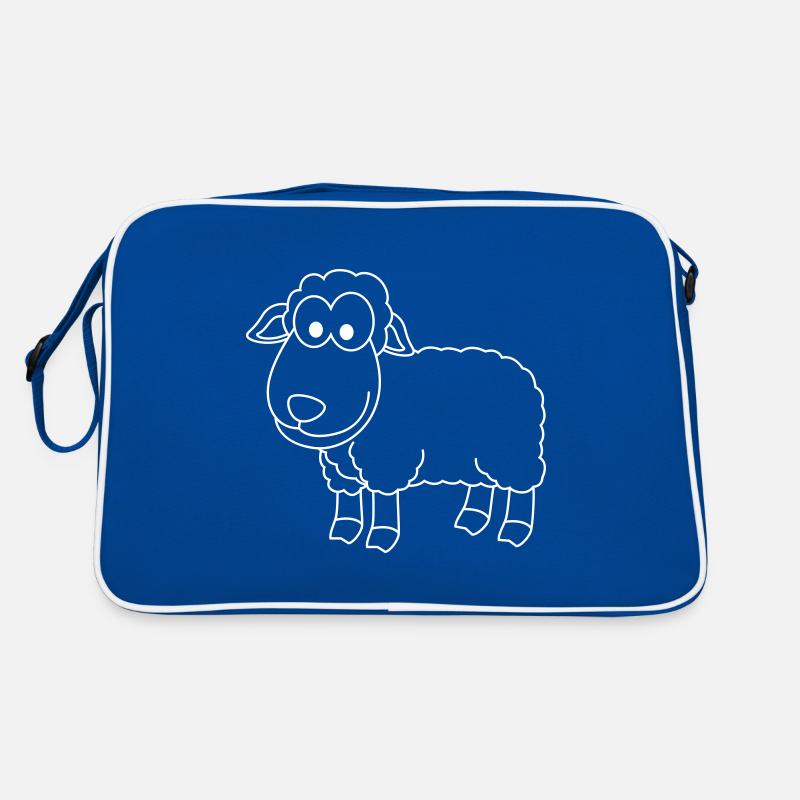 Schaf Comic Tier Retro Tasche