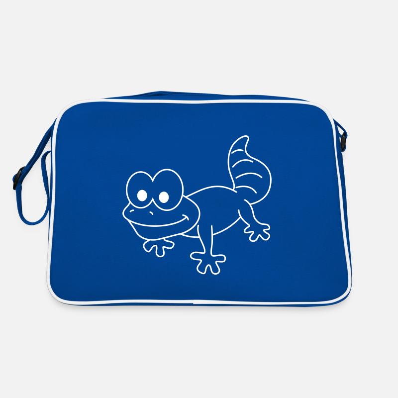 Gecko Comic Tier Retro Tasche