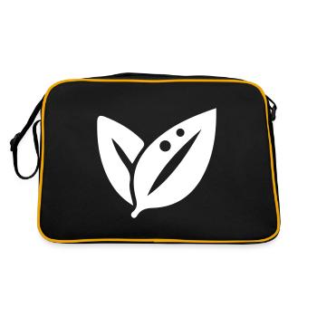 Sheet Ecology - Retro Bag - black/gold - Back