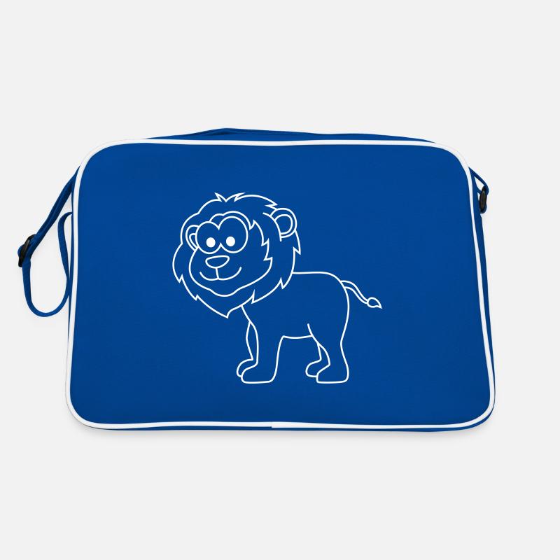 Lion Comic Animal Retro Bag