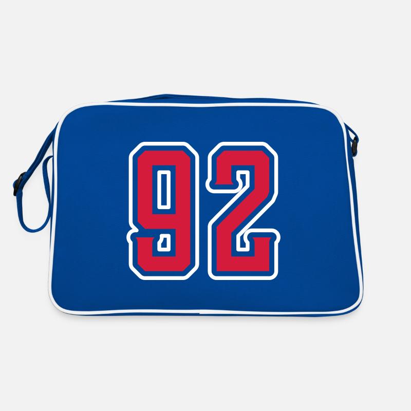 Symbole numérique 92 Sac Retro
