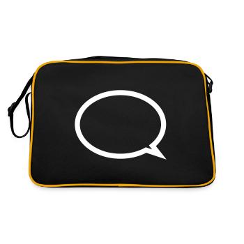Ballon - Sac Retro - noir/or - Dos