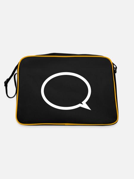 Ballon - Sac Retro - noir/or - Dos
