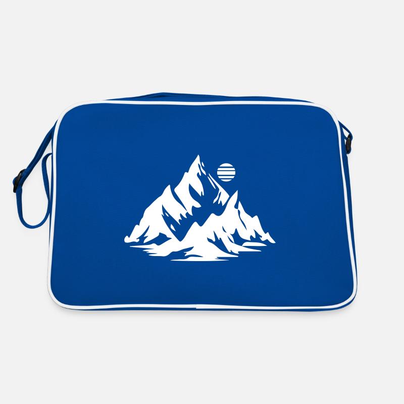 Symbole de la montagne Sac Retro