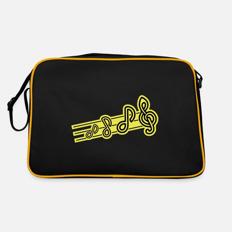 Musique Symbole Clef Sac Retro