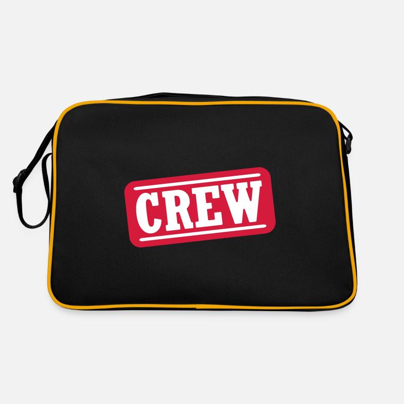 Crew Stempel Retro Tasche