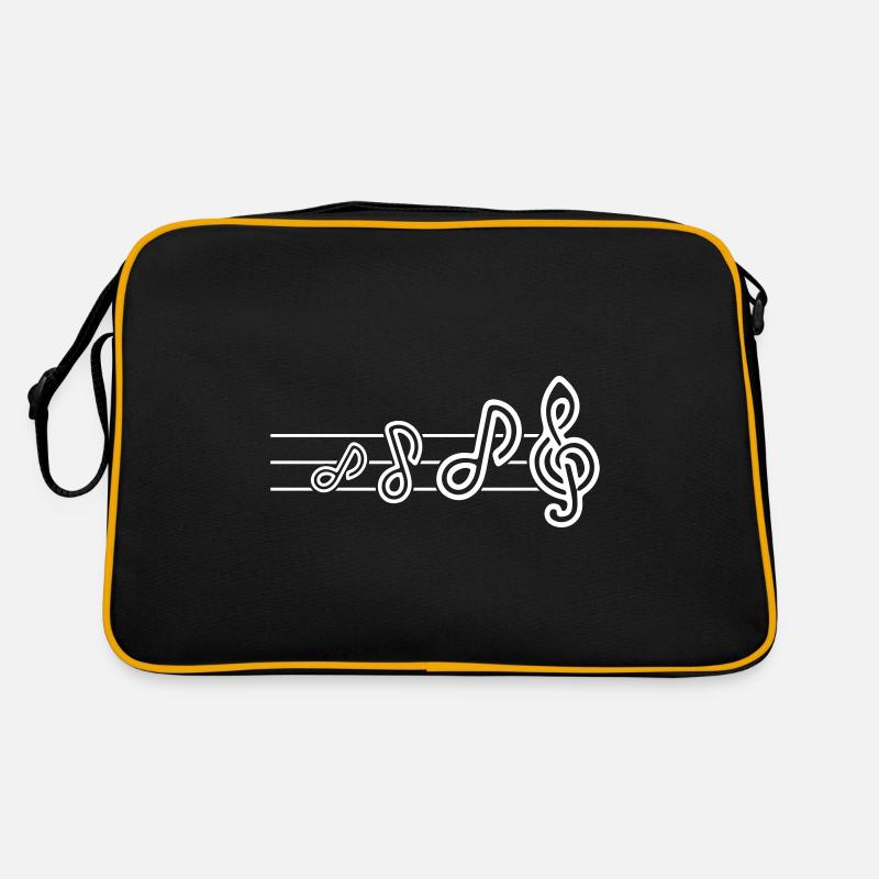 Music Notes Music Retro Bag