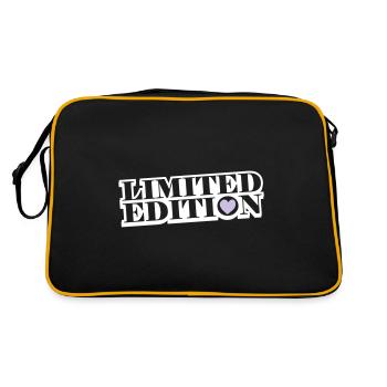 Dicton de cœur en édition limitée - Sac Retro - noir/or - Dos