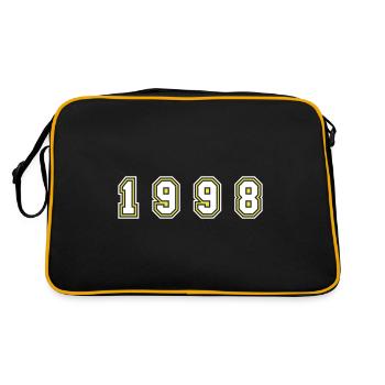 Numéro de l’année 1998 - Sac Retro - noir/or - Dos