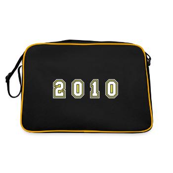 Numéro de l’année 2010 - Sac Retro - noir/or - Dos