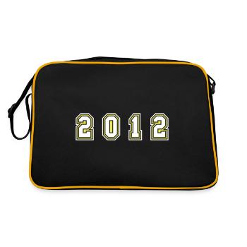 Numéro de l’année 2012 - Sac Retro - noir/or - Dos