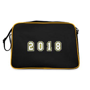 Numéro de l’année 2018 - Sac Retro - noir/or - Dos