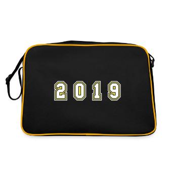 Numéro de l’année 2019 - Sac Retro - noir/or - Dos