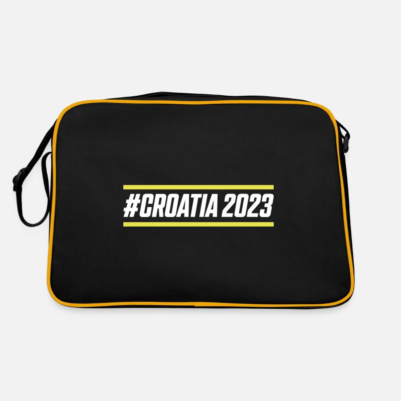 Croatia 2023 Retro Tasche