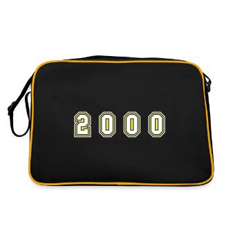 Numéro de l’année 2000 - Sac Retro - noir/or - Dos