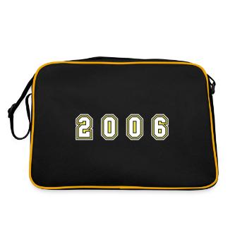 Numéro de l’année 2006 - Sac Retro - noir/or - Dos