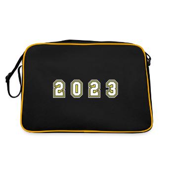 Numéro de l’année 2023 - Sac Retro - noir/or - Dos