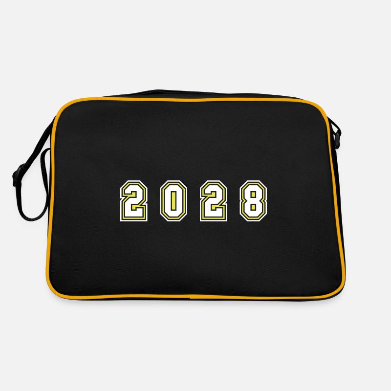 2028 year number Retro Bag