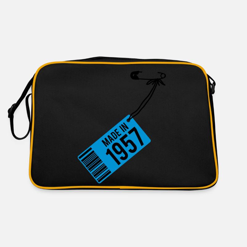 T-shirt anniversaire 1957 Sac Retro