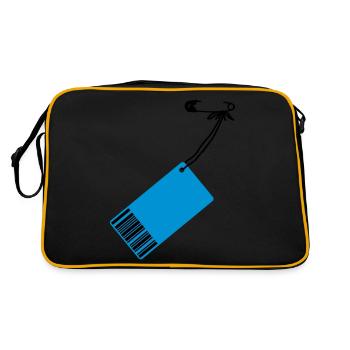 Prix-tag - Sac Retro - noir/or - Dos