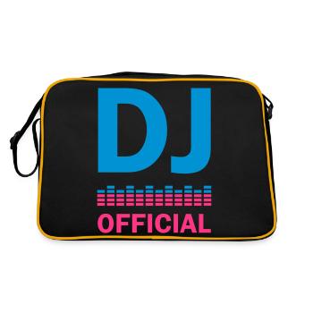 dj official - Retro Bag - black/gold - Back