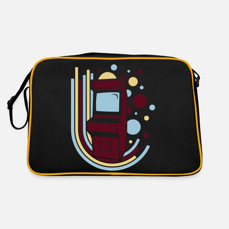 Arcade Automat (Retro Circles) Retro Bag