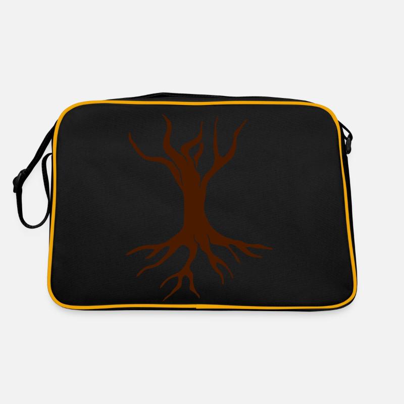 Baum Wurzel Design Retro Tasche