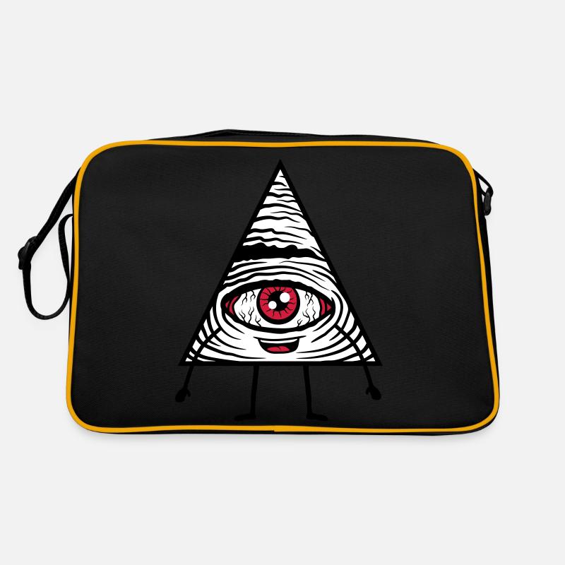 Comic Figure Eye Retro Bag
