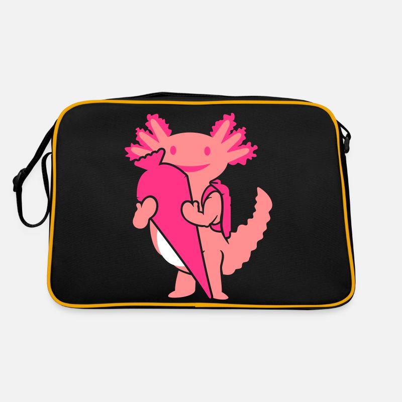 Knuffiger First Grader Axolotl Questions (3c) Retro Bag