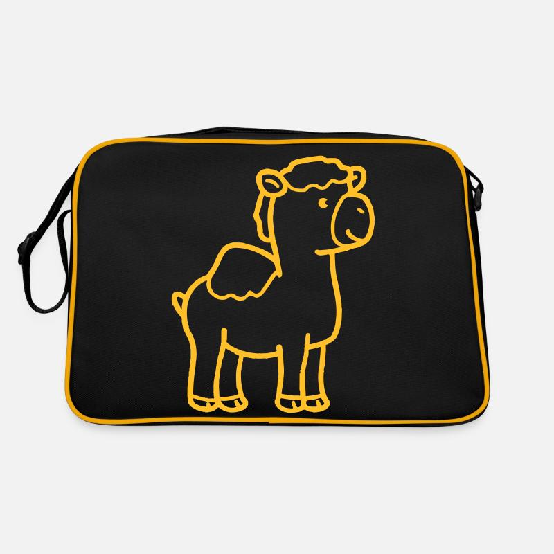 Bande dessinée de chameau Sac Retro