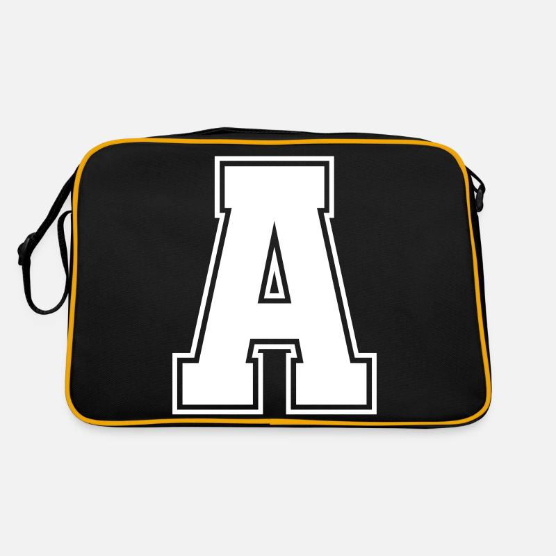 A Letter Retro Bag