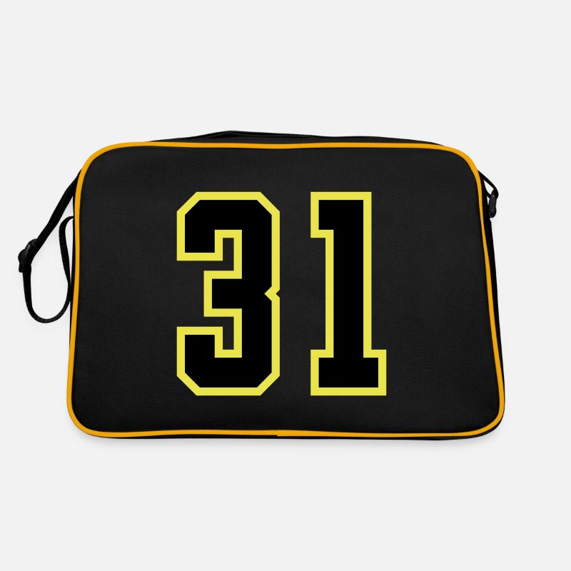 31 Number Jersey Retro Bag