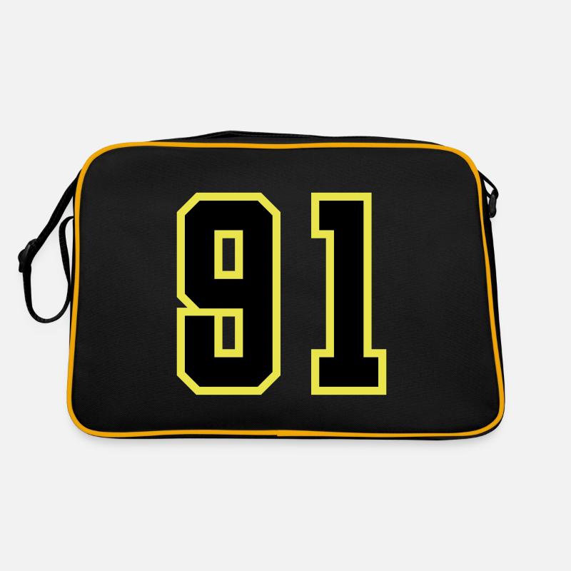 91 Number Jersey Retro Bag