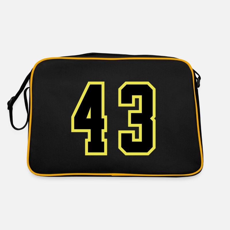 43 Number Jersey Retro Bag
