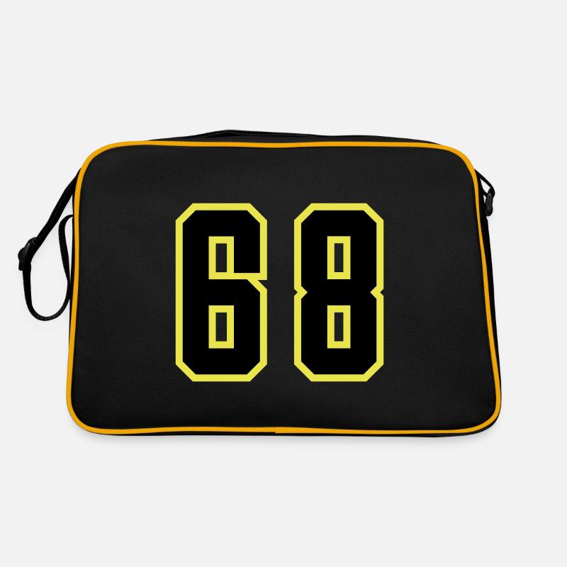 Maillot à 68 numéros Sac Retro