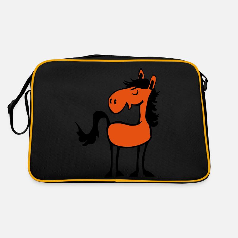 Pferd Retro Tasche
