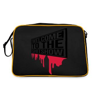 Blood Welcome Shitshow - Sac Retro - noir/or - Dos
