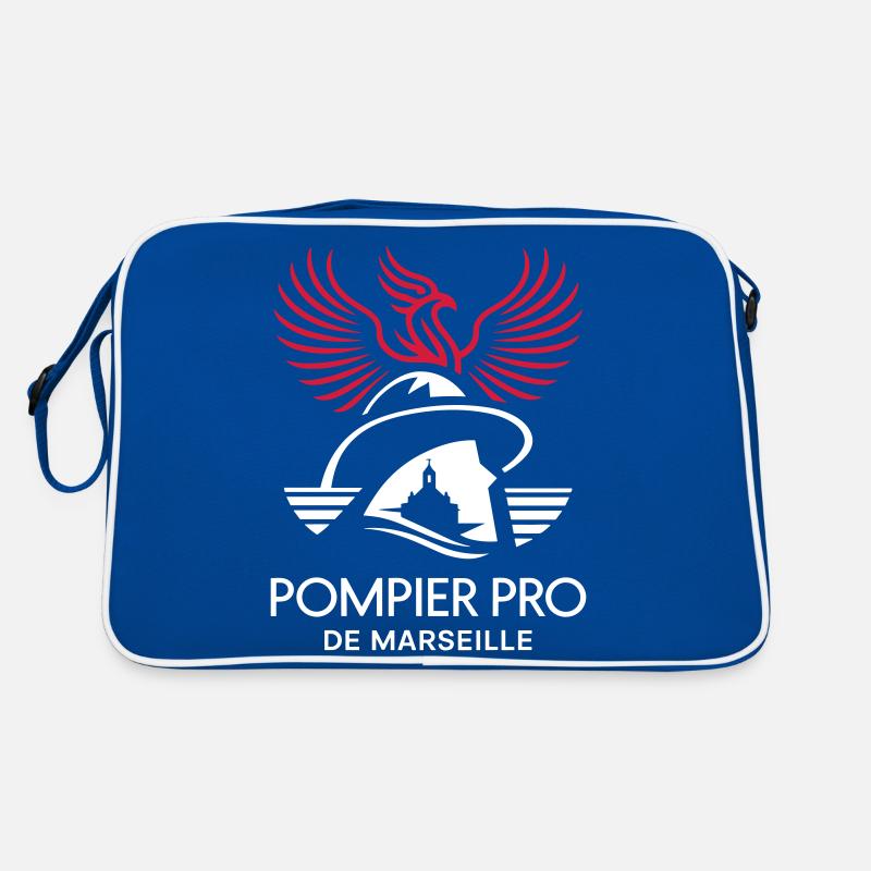 Pompier Pro de Marseille Sac Retro