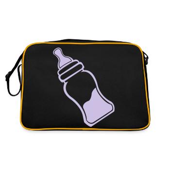 biberon - Sac Retro - noir/or - Dos